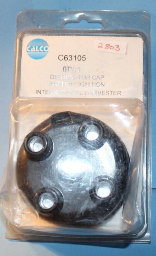 Calco Farm Tractor 4cyl International Harvester Ignition Distributor Cap C63105
