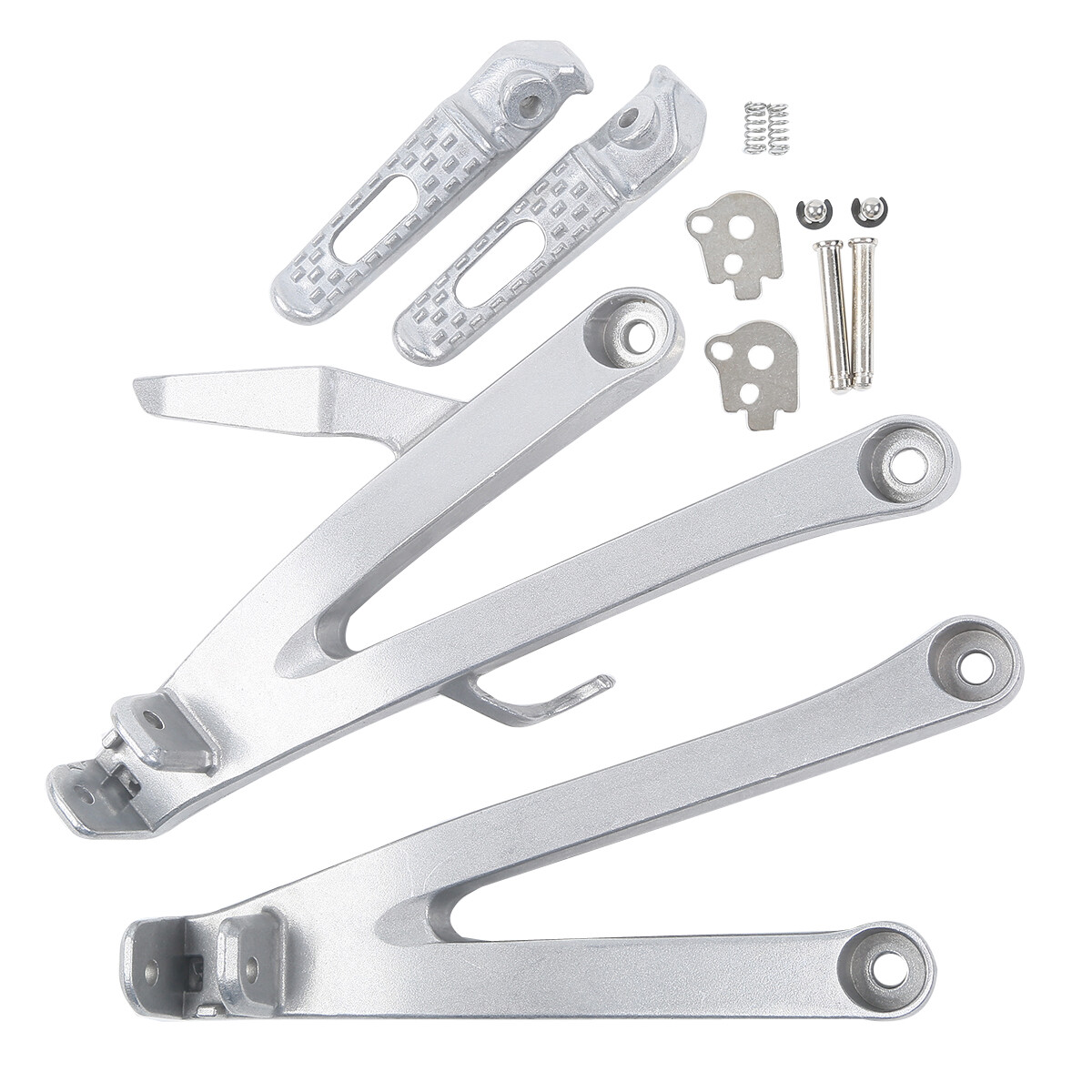 Rear Passenger Footpegs Footrests Brackets For Honda CBR600RR CBR 600RR 2007-23