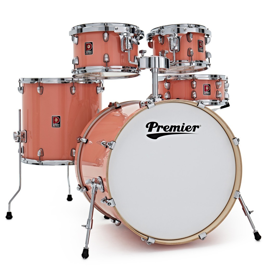 Premier PAB22-5SP1PNX Coral Artist Series Drumkit 10/12/16/22 w/ 14 Snare