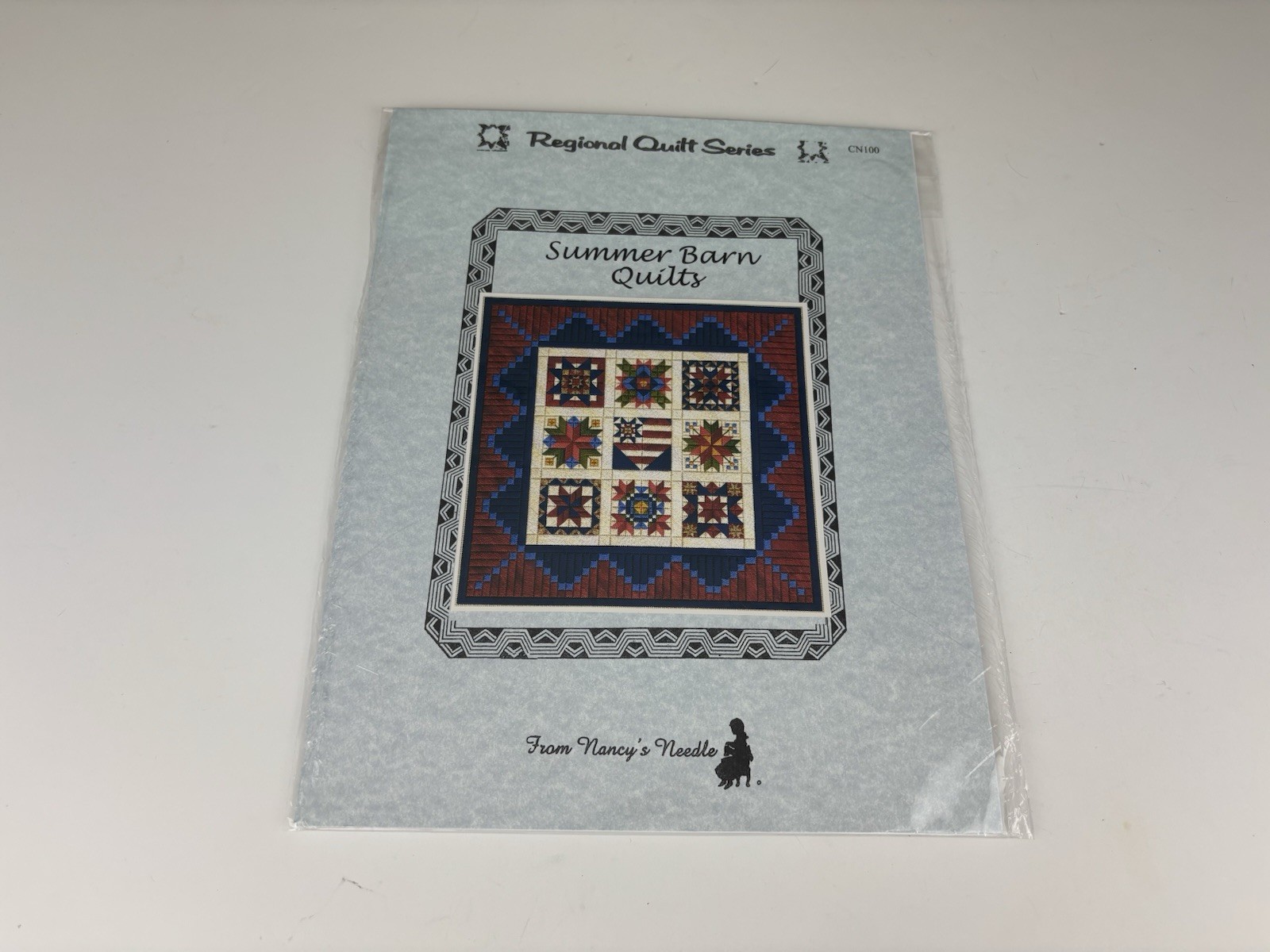 From Nancy’s Needle Quilt Series Summer Barn Quilts Needlepoint Pattern 1S