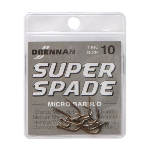 Drennan Super Spade Micro Barbed Carp / Match hooks  *All Sizes* PAY 1 POST