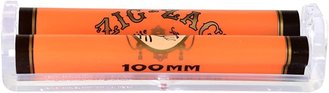 Zig-Zag 100mm Cigarette Rolling Machine | Premium Manual Roller Tool | 3 Pack