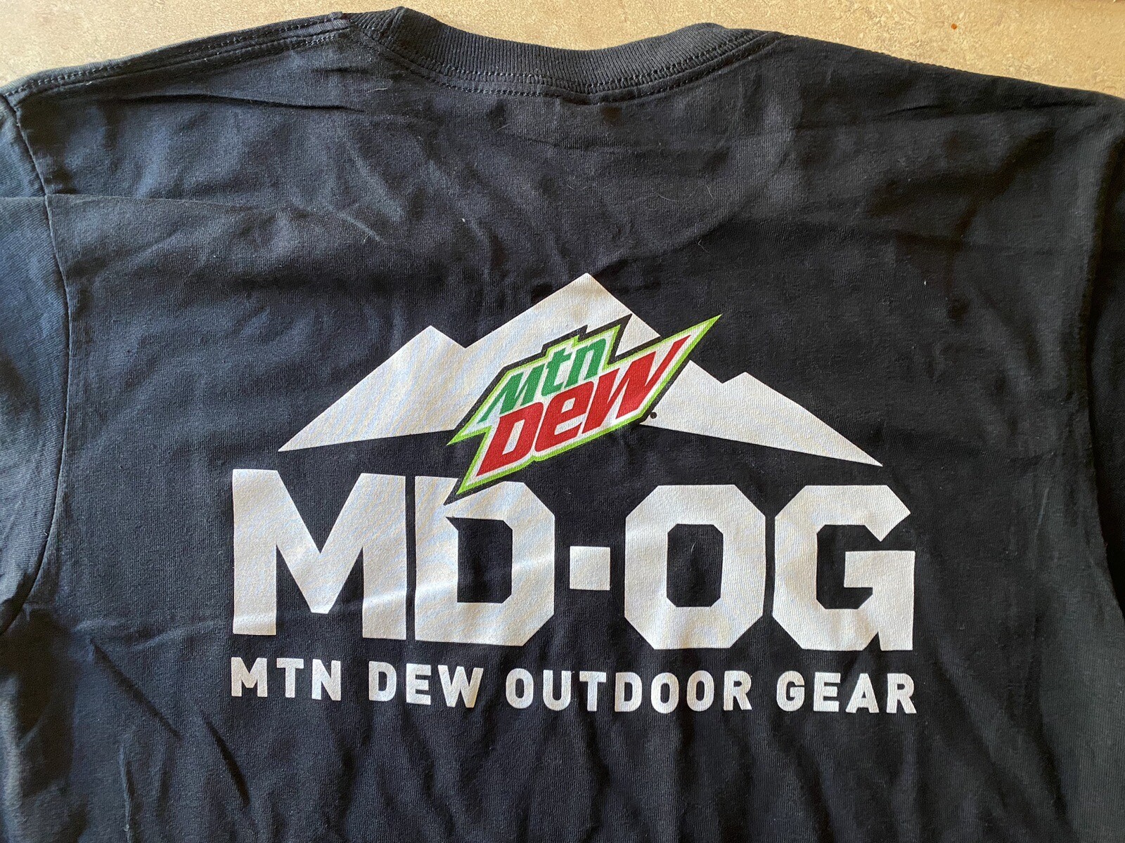 Bassmaster Classic Mountain Mtn Dew Outdoor Gear MD-OG Promo Shirt LARGE
