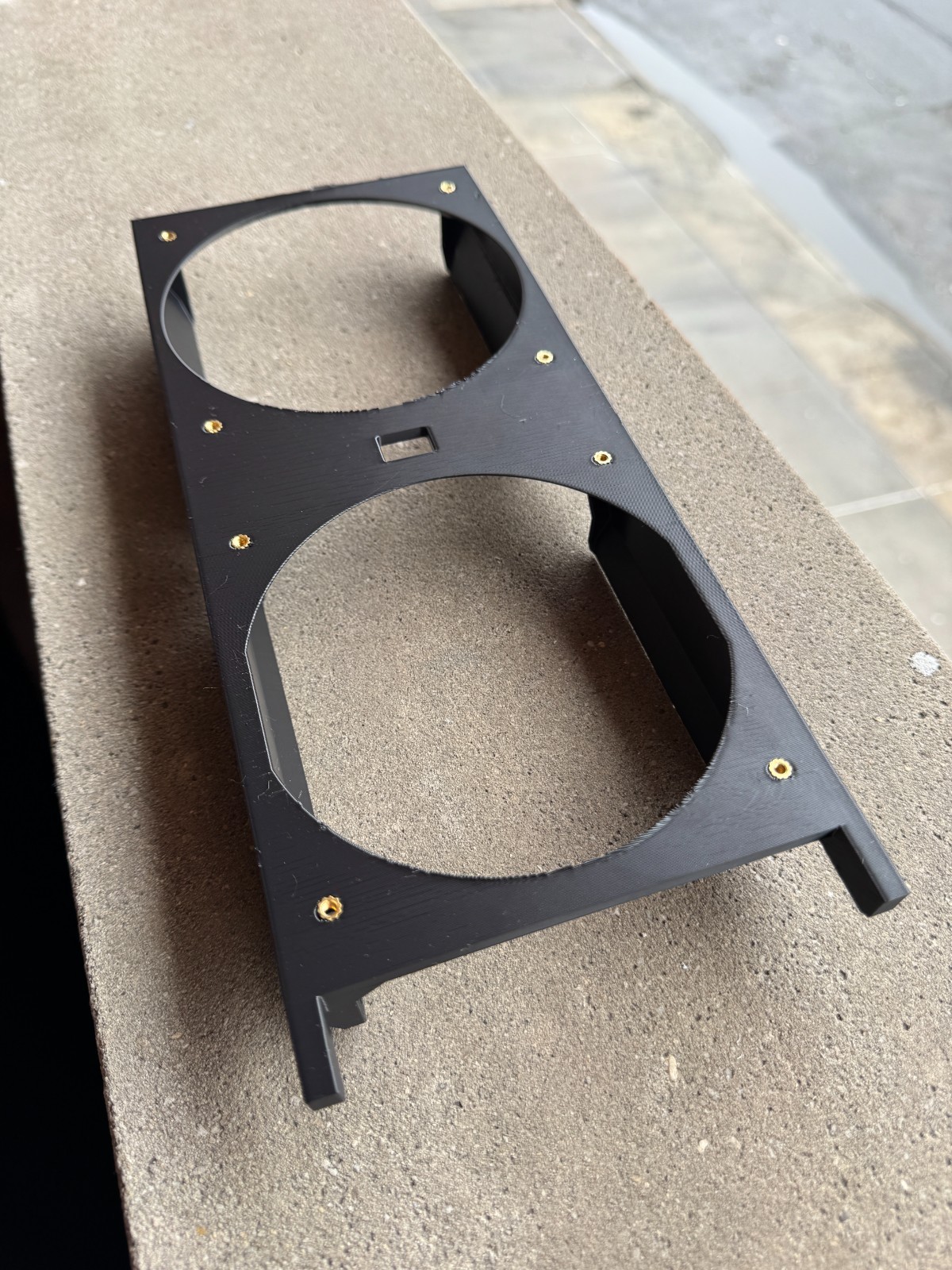FormD T1 Exhaust Shroud V2 with pre-installed heat-set inserts