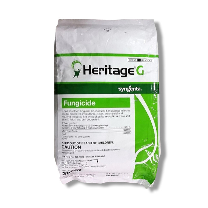 Heritage G Fungicide 30# Bag- Azoxystrobin Control Turf Diseases