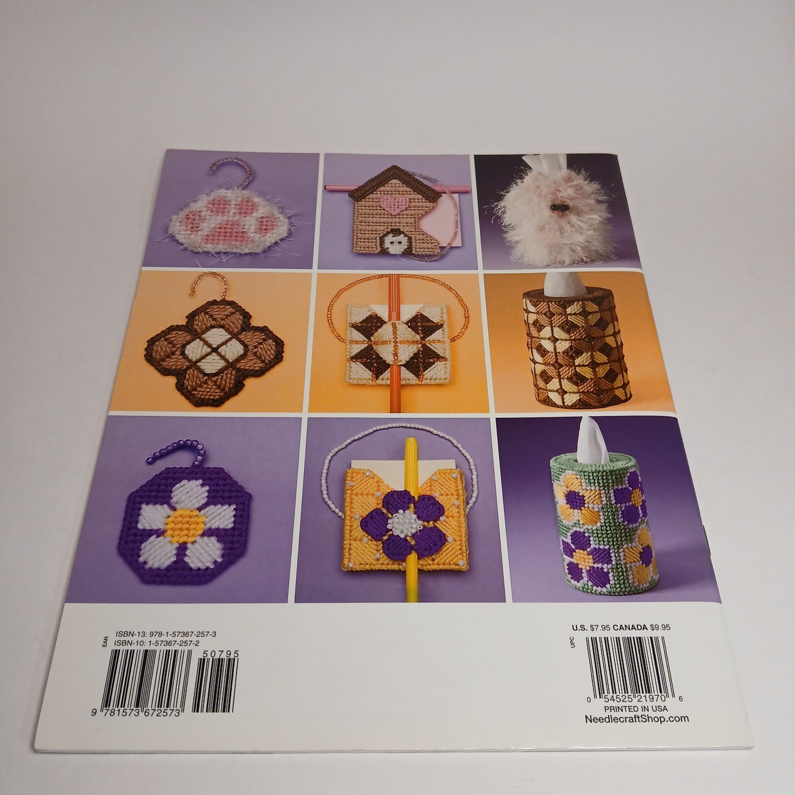Needlecraft Plastic Canvas Car Accessories Patterns 15 Designs By Debra Arch