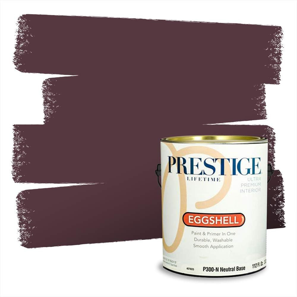 Paints Interior Paint and Primer in One, 1-Gallon, Eggshell, Comparable Match of