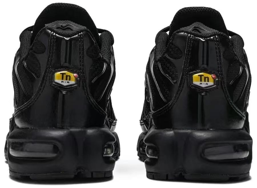 Nike Air Max Plus TN Triple Black Men's Sneakers Cushion Shoes US7-13