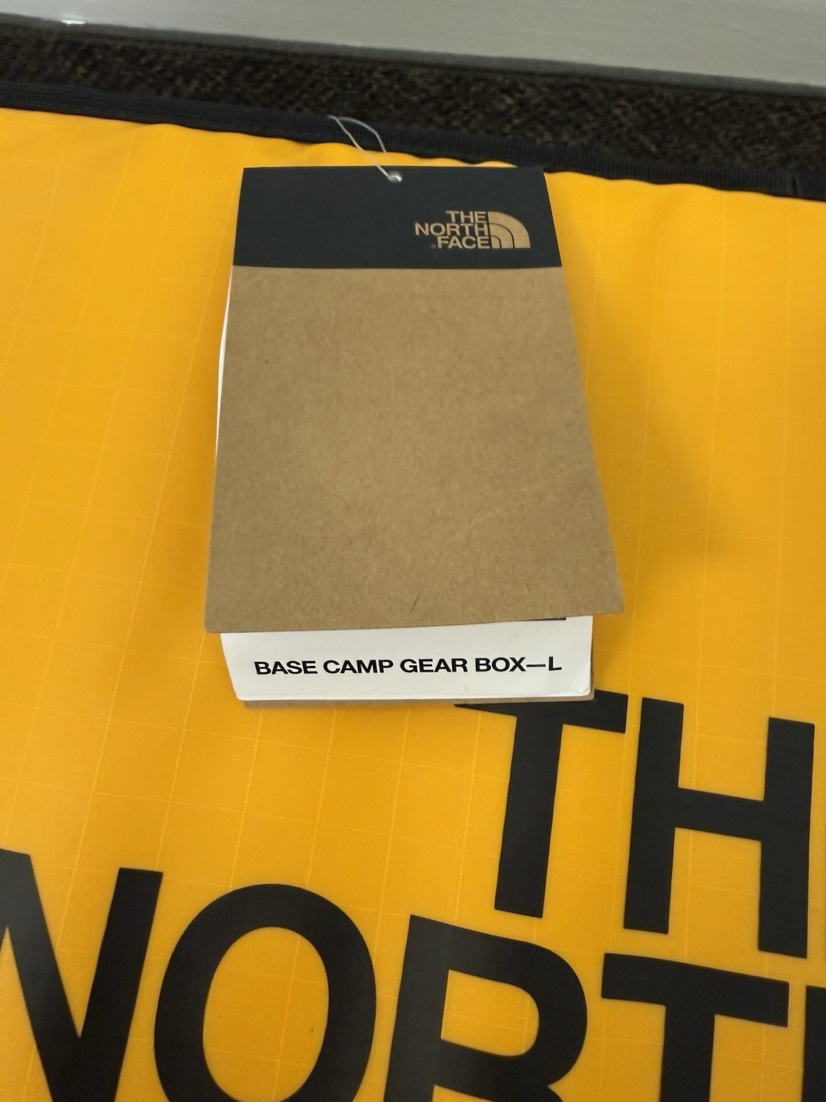 The North Face Base Camp Gear Box PAIR- Large With Medium -Summit Gold SET