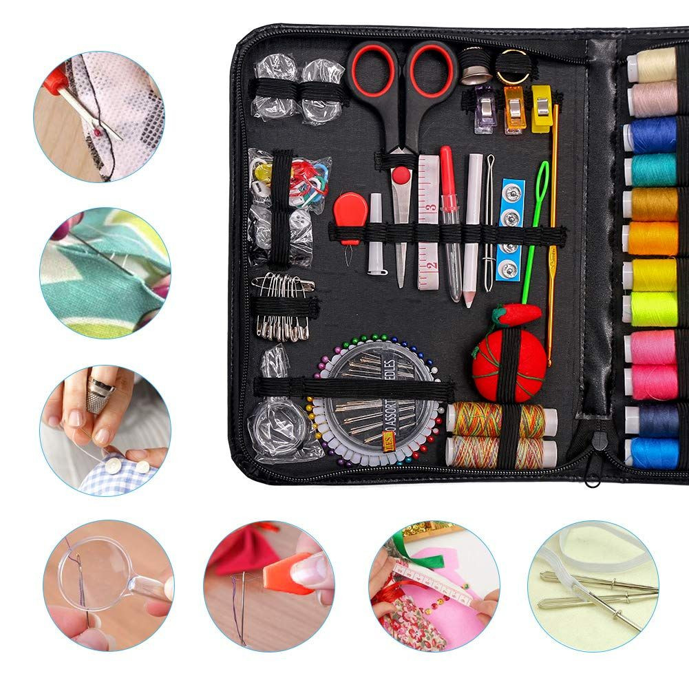 183PCS Premium Sewing Machine Kit, 38 XL Thread Spools Large Large-183PCS