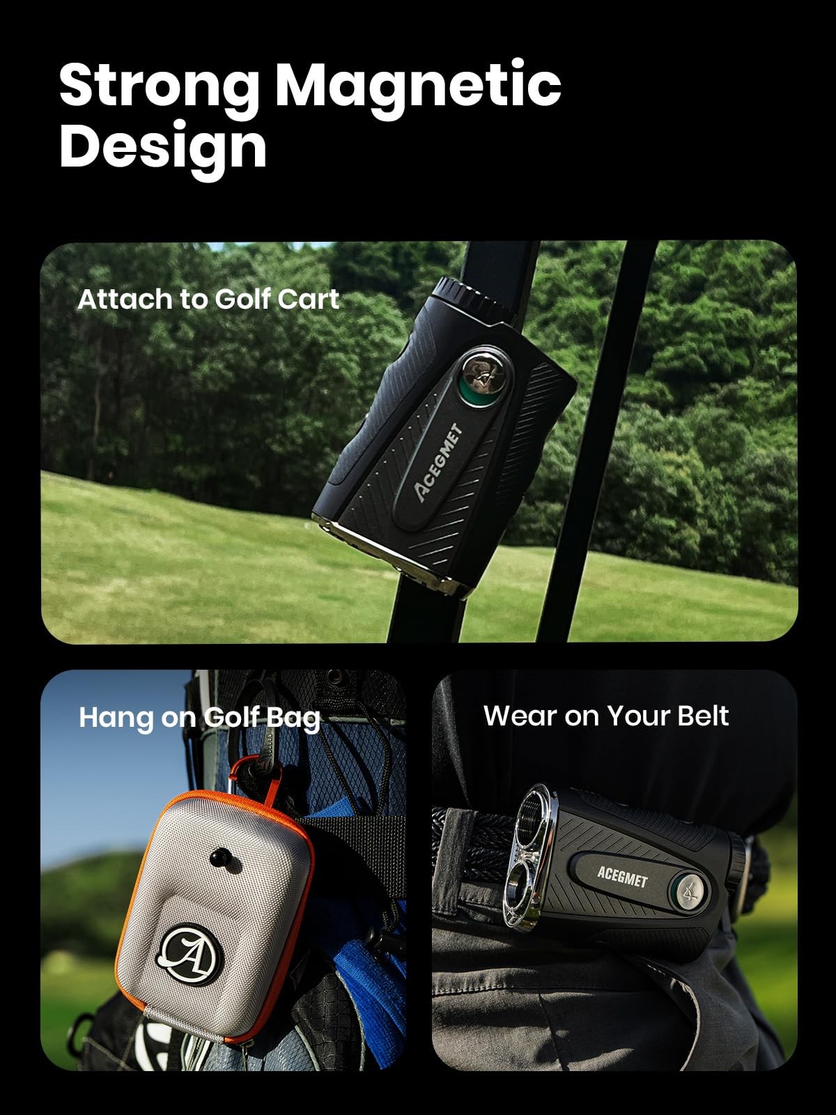 PFS5 Golf Rangefinder with Slope & Coach Mode, 1300 Yards Laser Range Finder,...