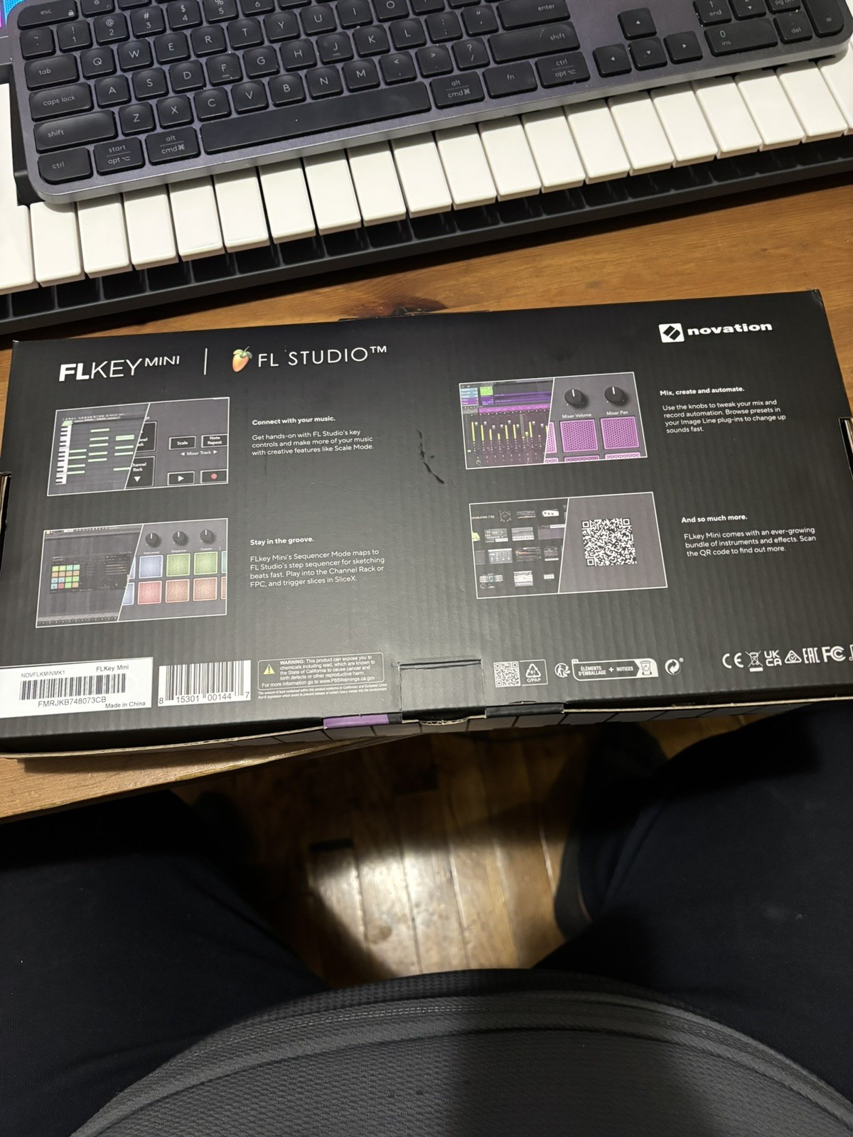 Novation FLkey Mini 25-Key MIDI Keyboard Controller for FL Studio