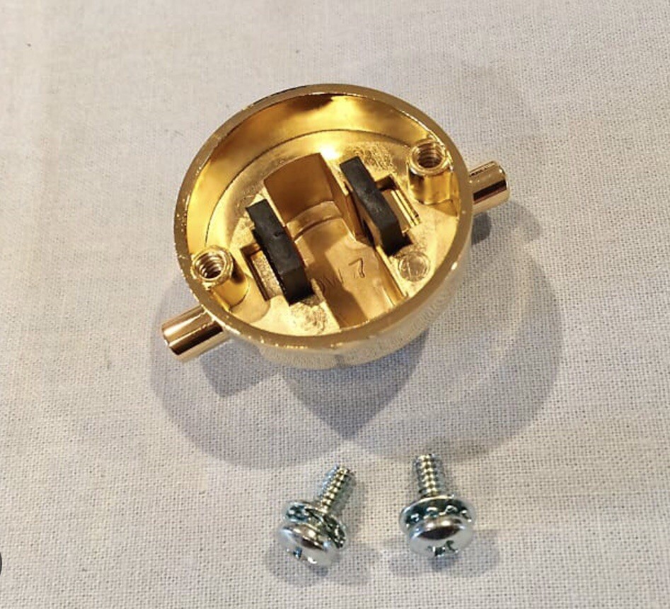 DW Collector’s Snare Drum Lug Turret, Gold, TP50 TruePitch 50 w/ Screws, Gasket