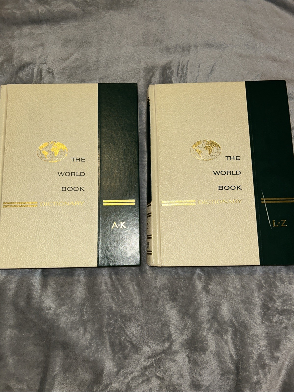 The World Book Dictionary 1969 Volume A-K & L-Z Set Of 2 Hardcover Dictionaries