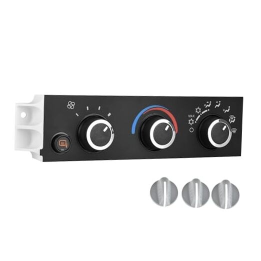 HVAC A/C Heater Climate Control Module Panel Switch with Rear defrost 599-294