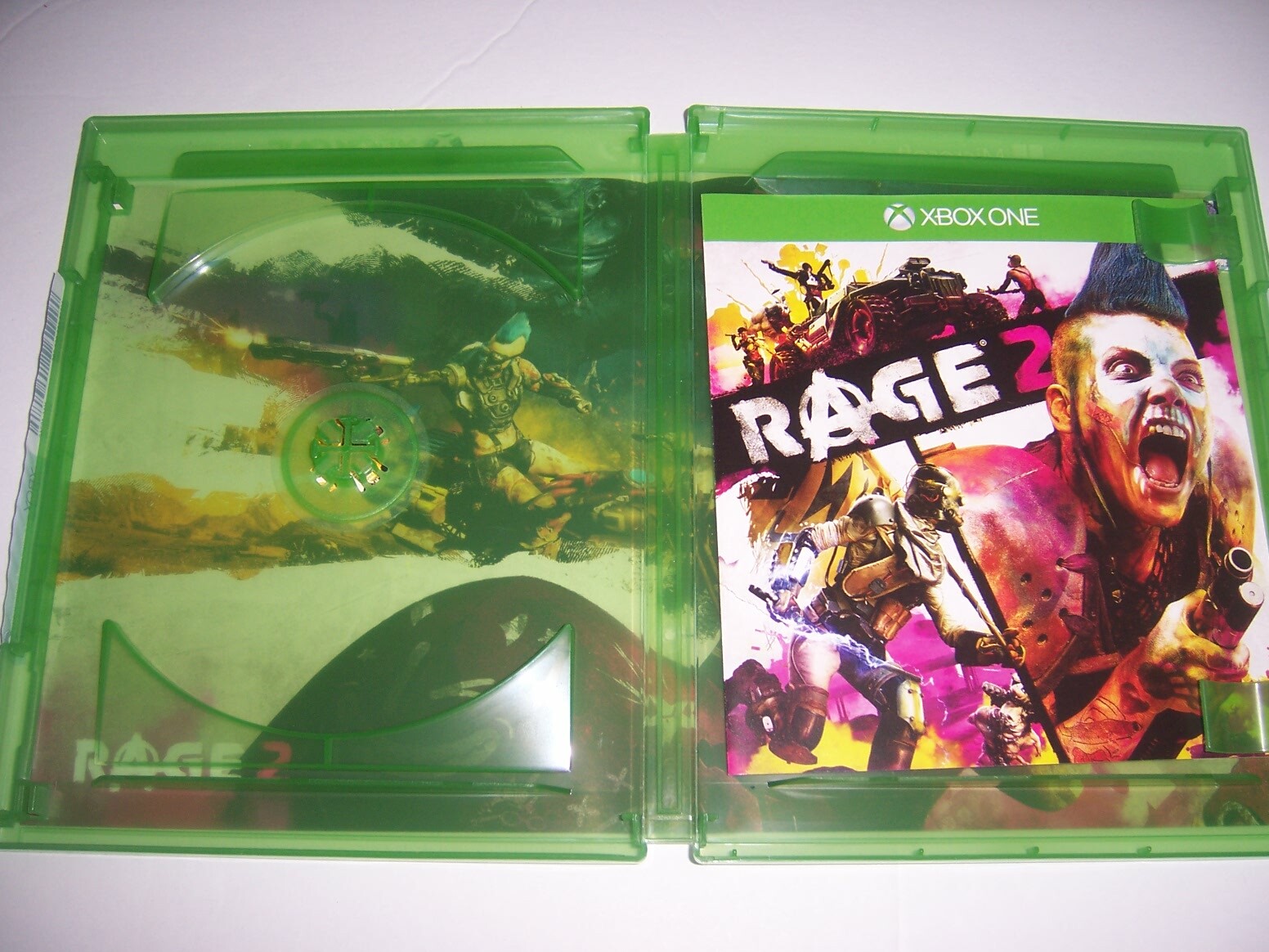 Replacement Original Box Case Xbox One XB1 for RAGE 2 TWO *NO DISC*