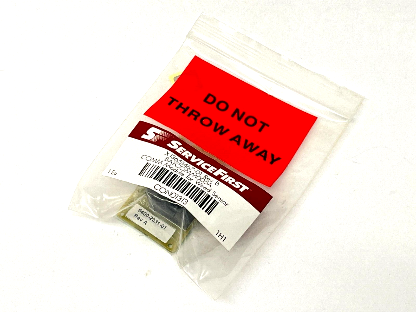 Trane X13651467-01 Rev B ServiceFirst COMM Module for Wired Sensor