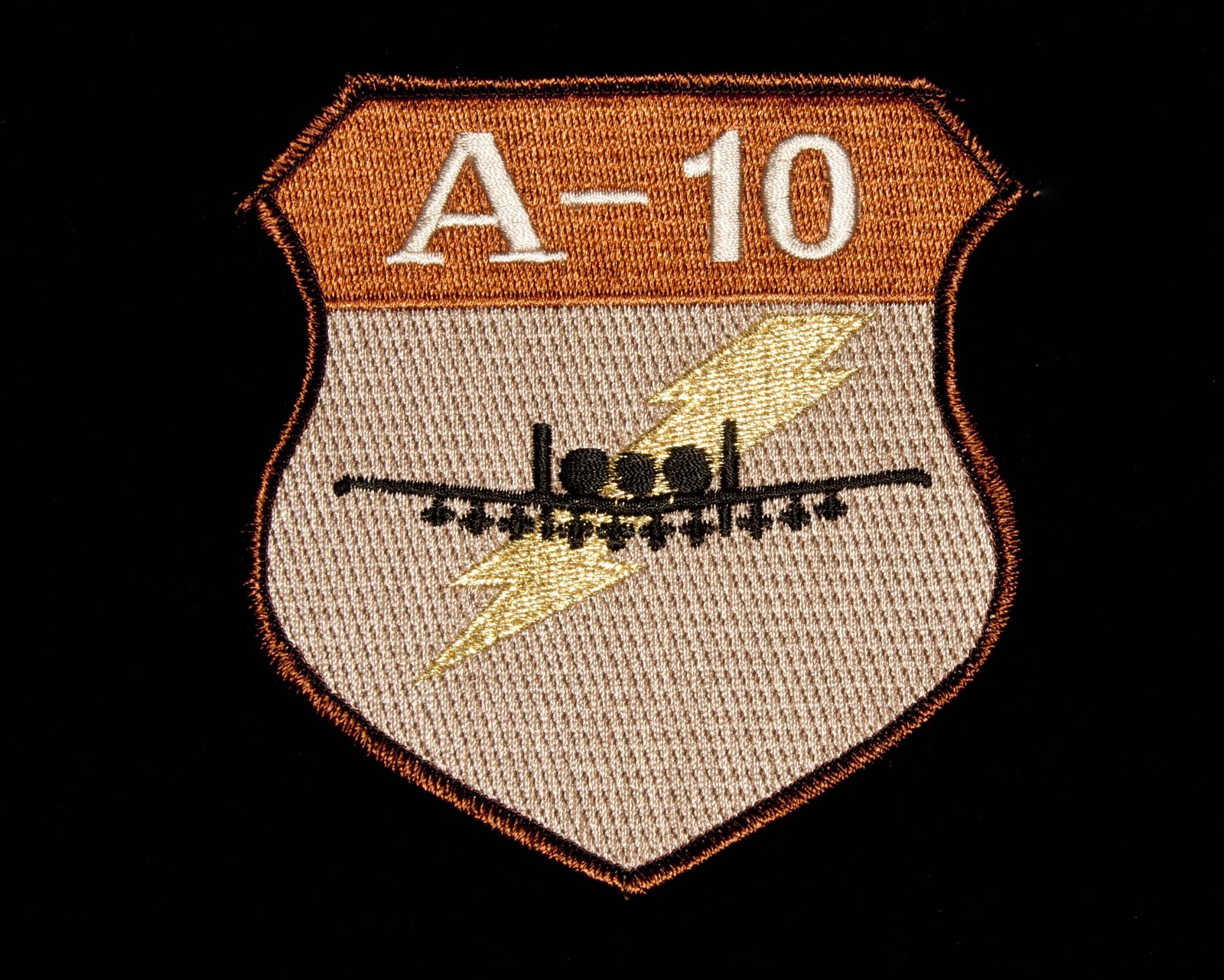 US Air Force A-10 Thunderbolt / Hawg Desert OEF / OIF Desert Storm Combat Patch