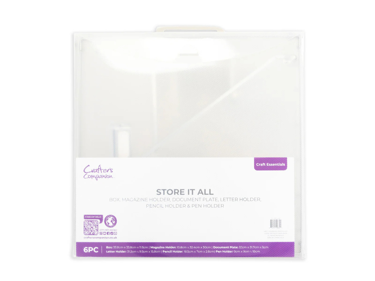 Crafter's Companion - Store It All - Organisational Storage Set 6pc