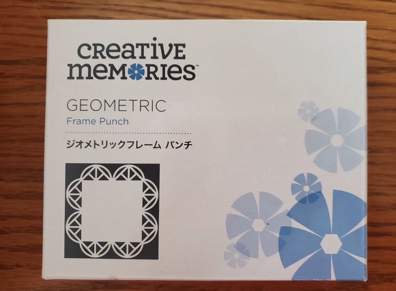Creative Memories Geometric Frame Border Punch
