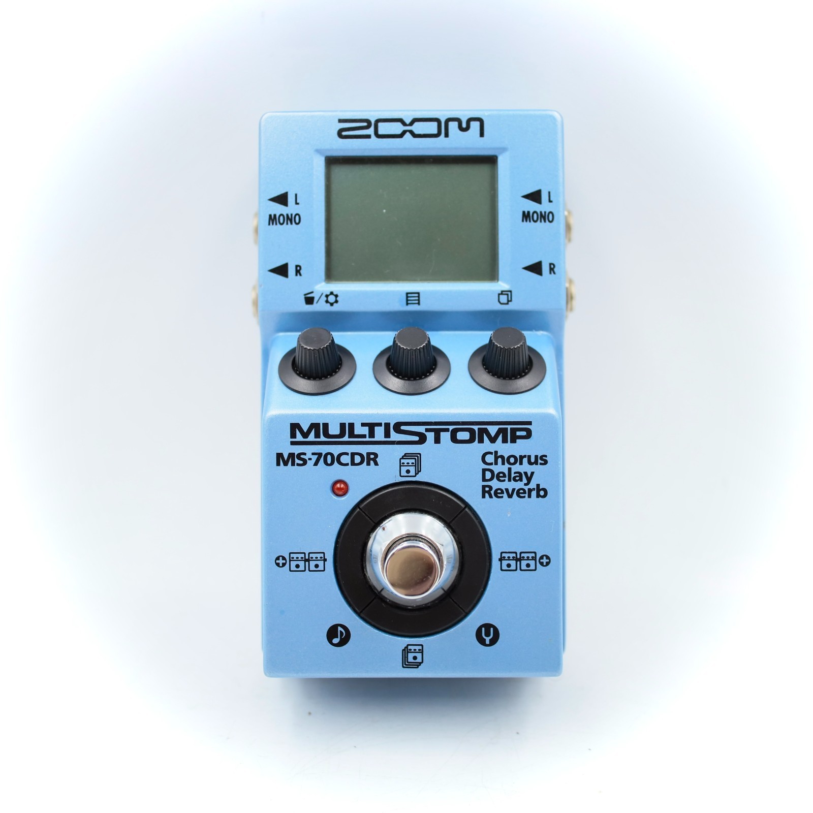 ZOOM MS-70CDR Chorus / Delay / Reverb Multi Guitar Effect Pedal 017200