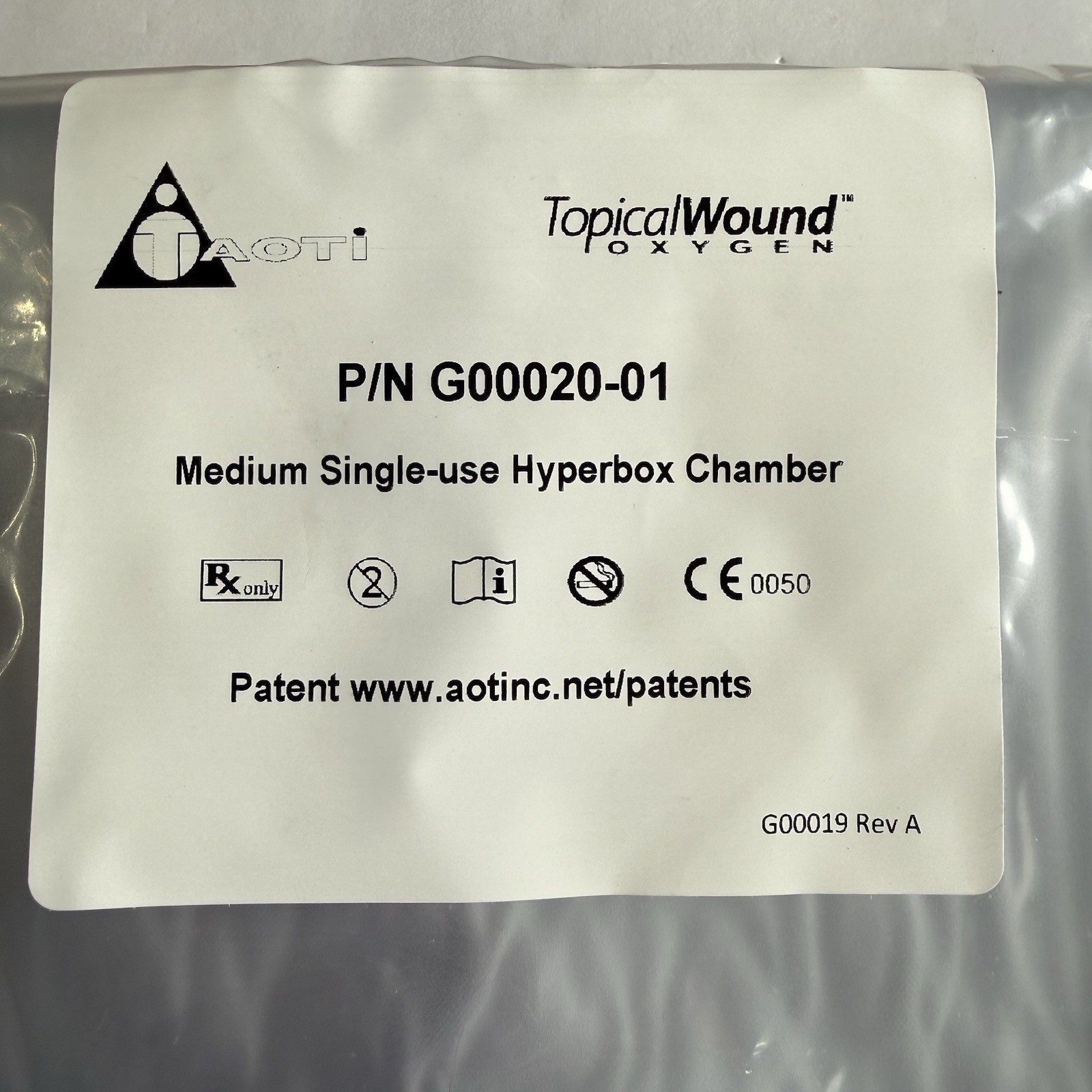 NEW 20x Topical Wound Oxygen Therapy Foot/Leg Chamber Hyperbox