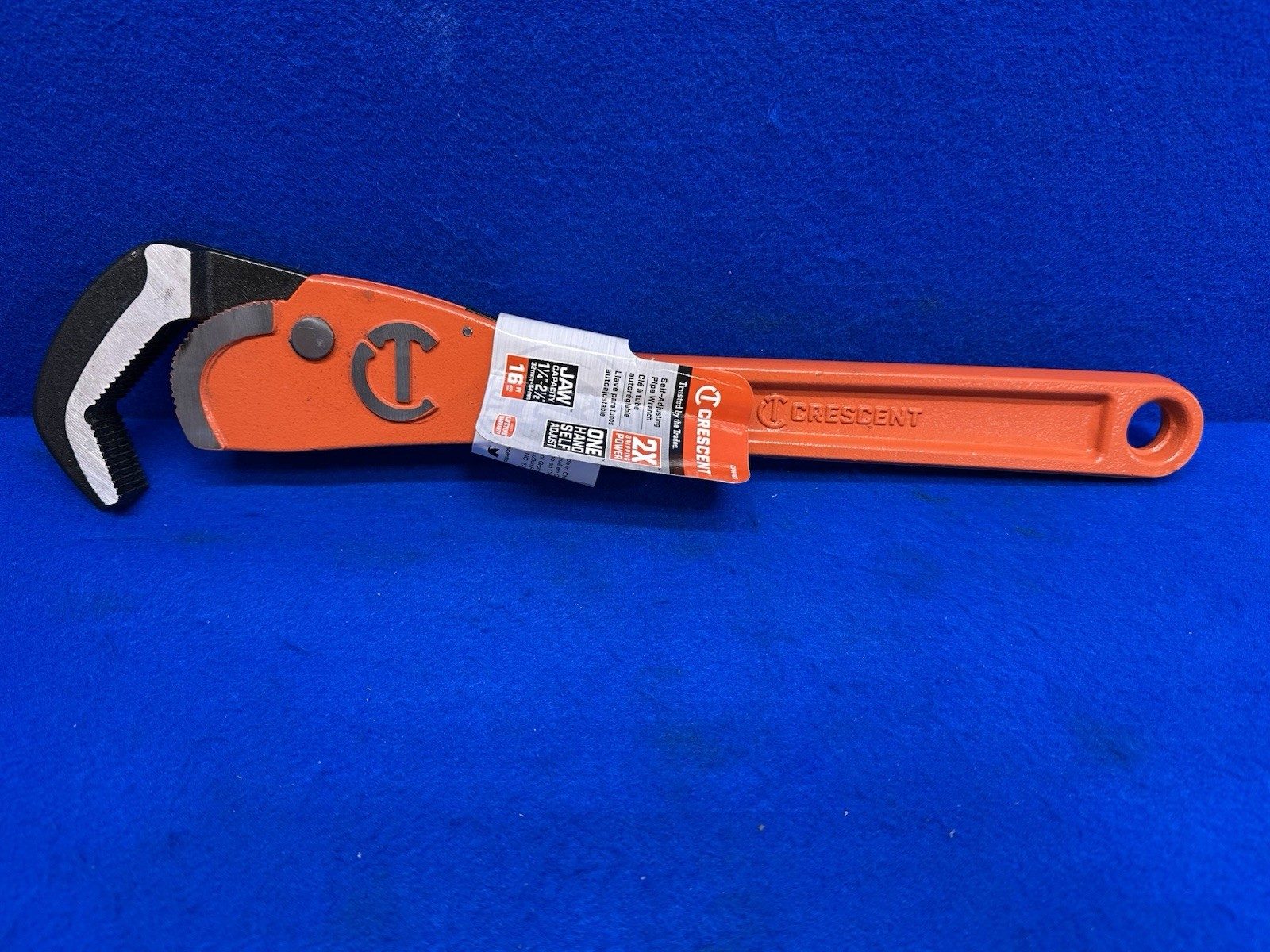 CRESCENT Pipe Wrench 16 in. self adjusting CPW16S