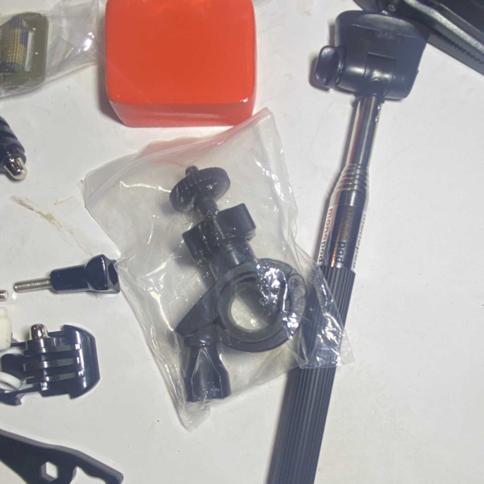 Action Camera Accessory Bundle for GoPro, Mounts, Straps, Float Handle, Case