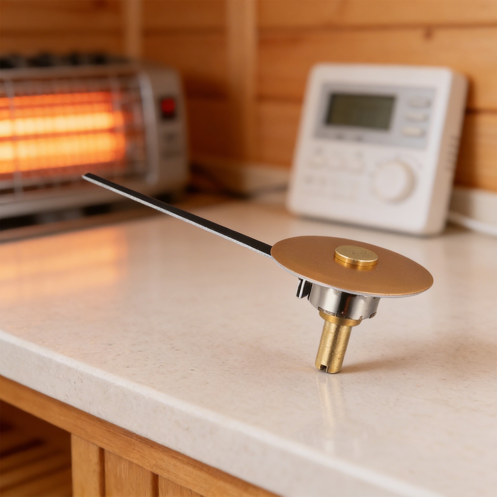 Thermometer Hygrometer Replacement For Sauna Room Copper Aluminum Alloy New