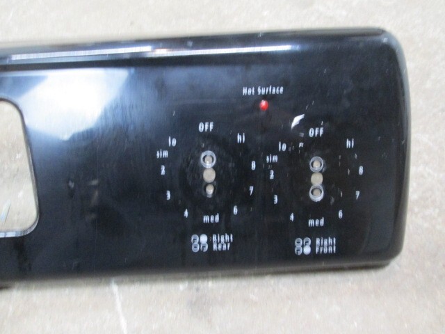 Frigidaire Range/Stove/Oven Recycled Control/Console/Switch Panel 316232630