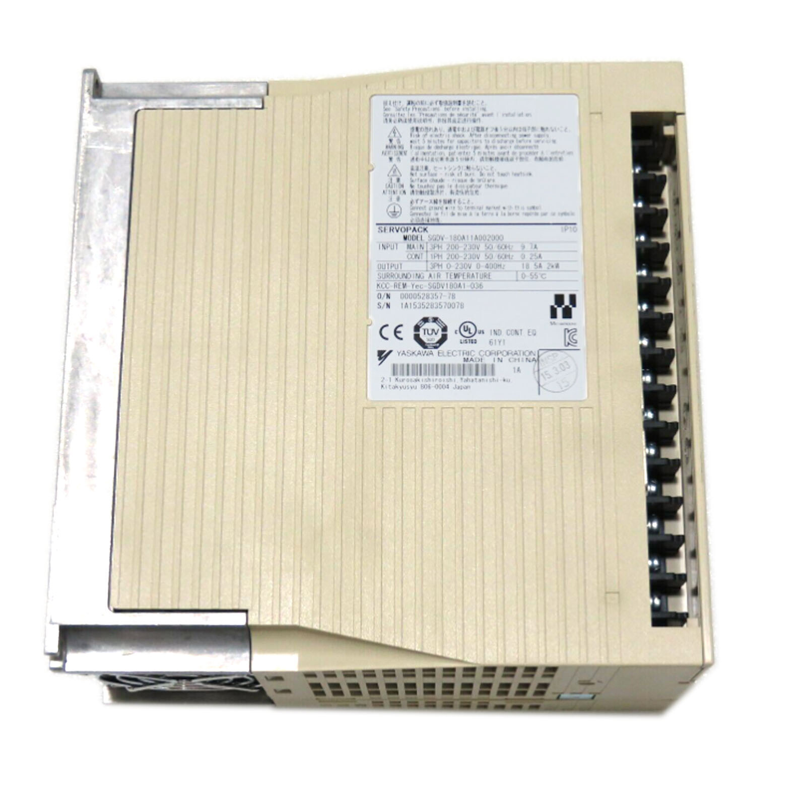 ONE NEW Yaskawa servo drive SGDV-180A11A002000