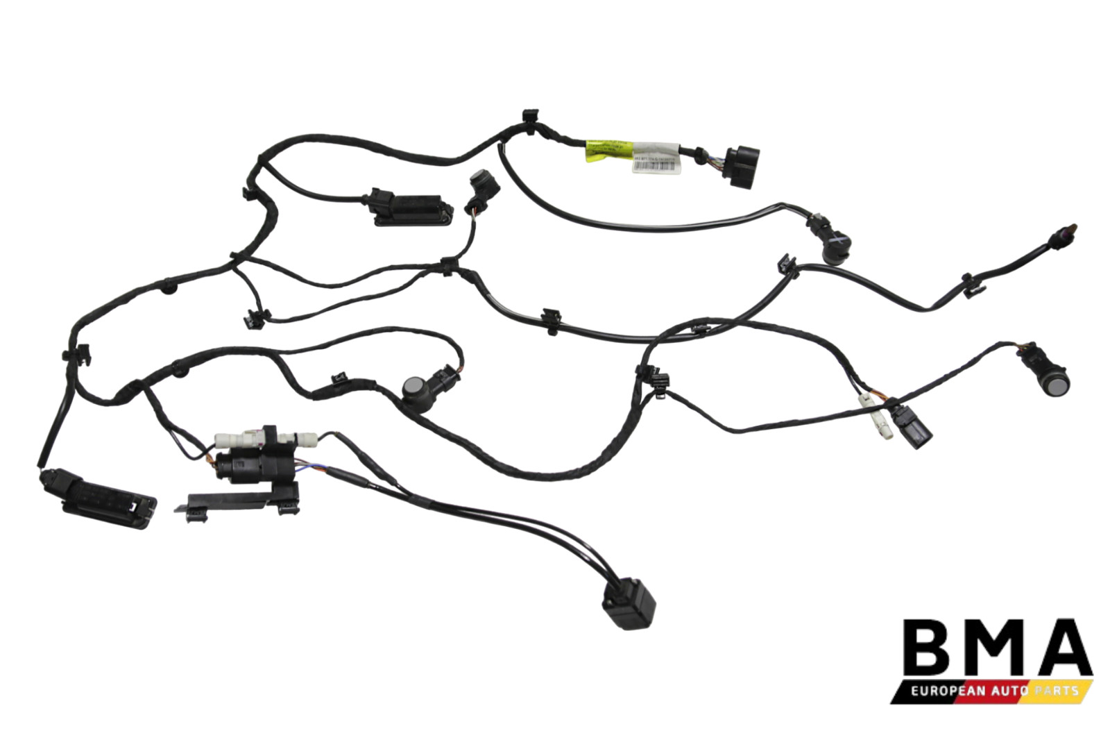 Porsche 982 Cayman Rear Bumper Wiring Harness Sensor Assembly 2017 - 2024 OEM