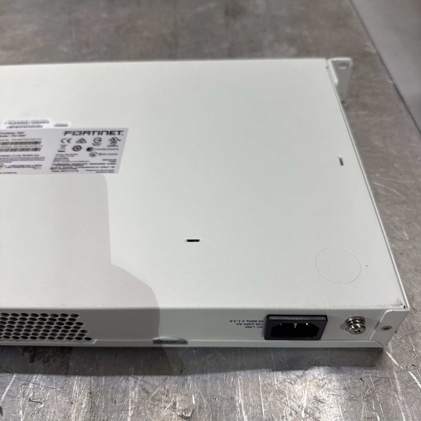 Fortinet FortiGate 100F Network Security Firewall FG-100F