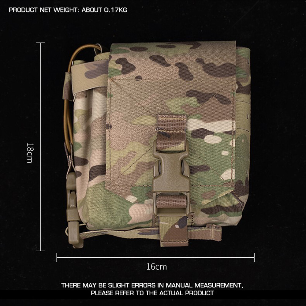 Wosport Tactical Molle Pouch Large Multifunctional Admin Sub Pouch Mag Storage