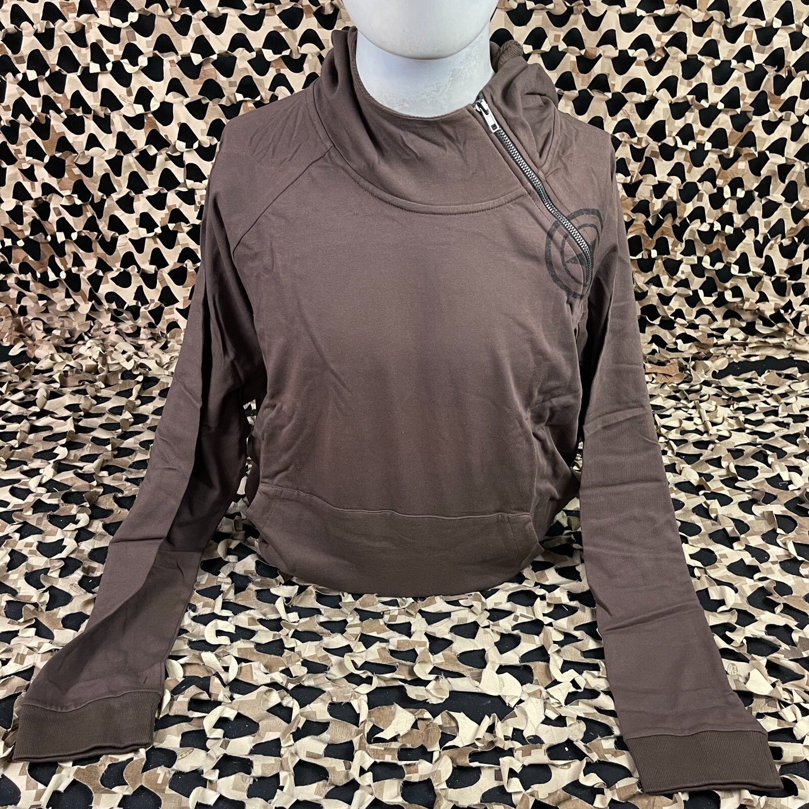 NEW GI Sportz Pull Over Hooded Sweatshirt - Brown - X-Large