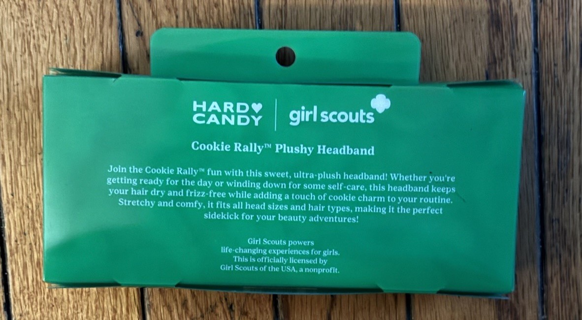 Hard Candy Girl Scouts Bake And Brush Set + Plushy HeadBand Lot