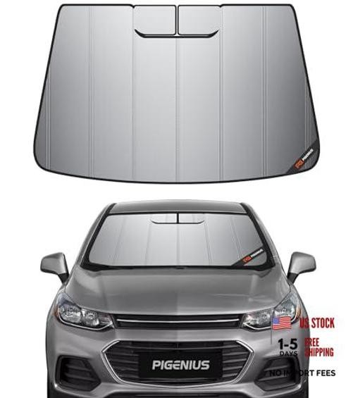 Windshield Sunshade for Chevy Trax 2024-2026 Matte Silver for Trax 2024-2026