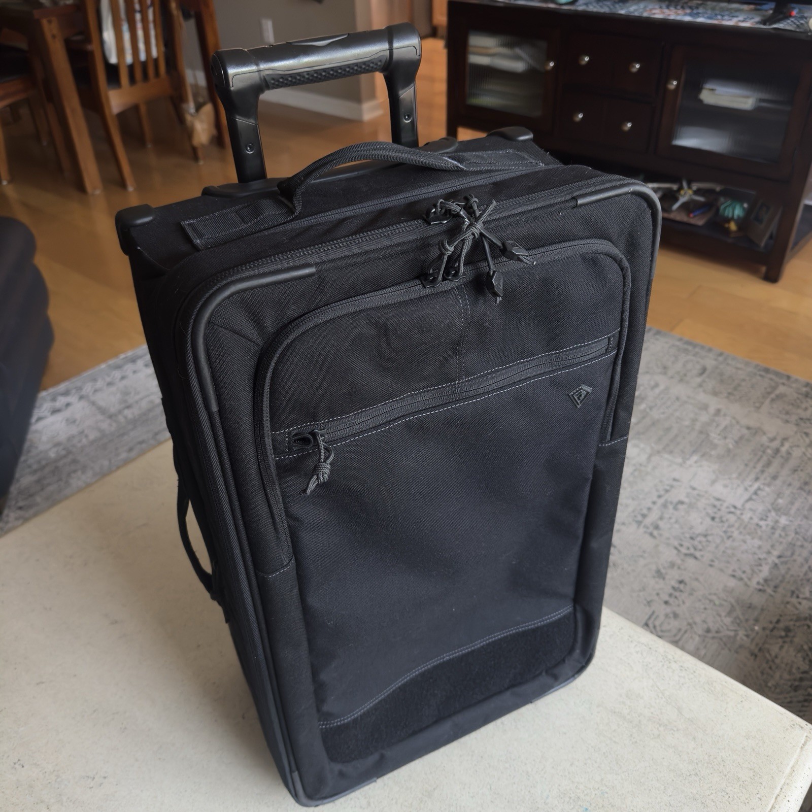 First Tactical Rolling Luggage Expandable Duffle Bag