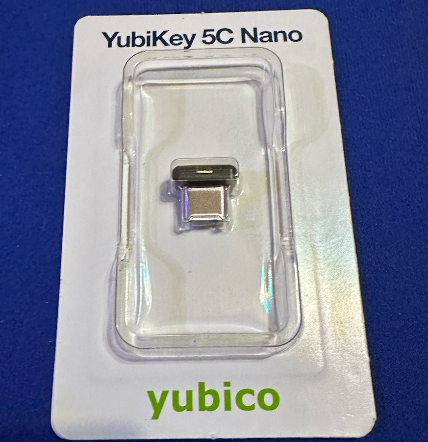 NEW Yubico - YubiKey 5C Nano - Two Factor Authentication USB-C Security Key
