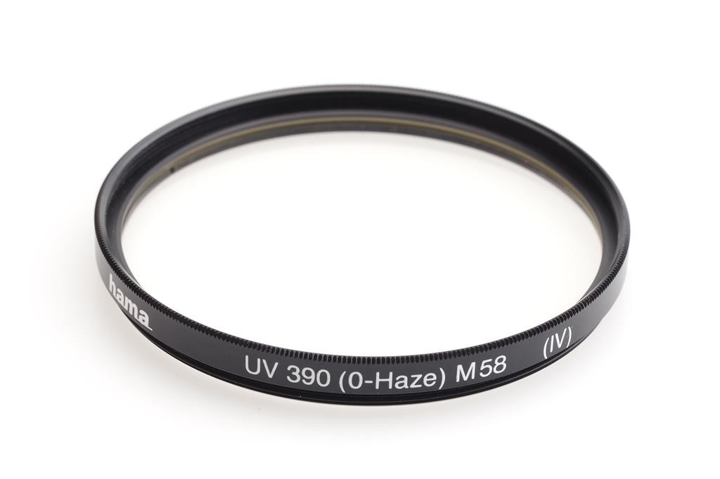 Hama 58Mm M58 UV 390 (0-Haze) (IV) Filter