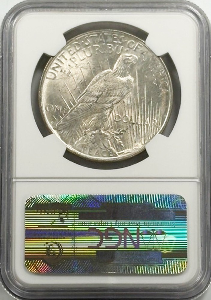 1922 D S$1 NGC MS64