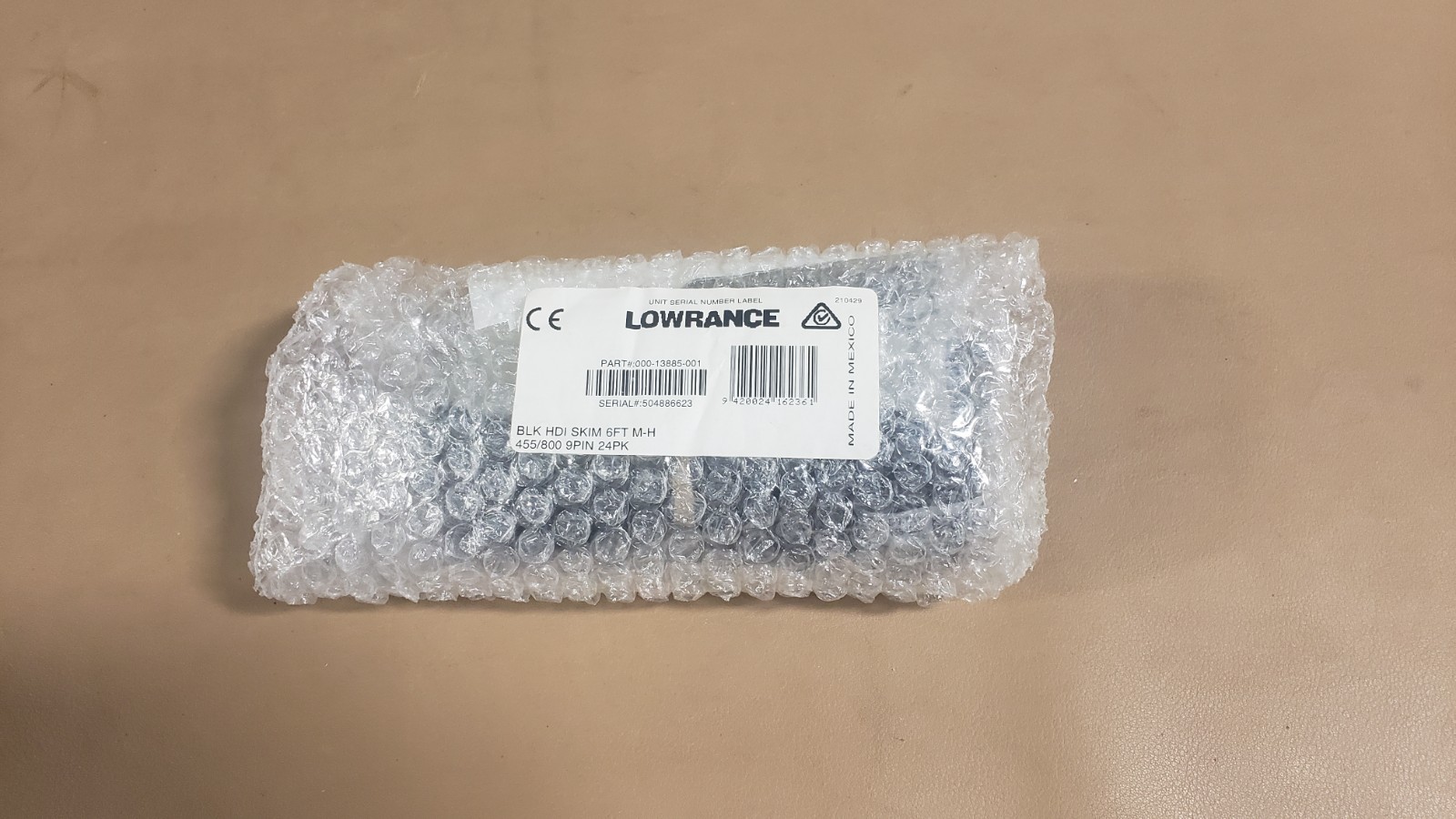 LOWRANCE HDI SKIMMER MED / HIGH 83/200, 455/800 TRANSDUCER #000-13885-001