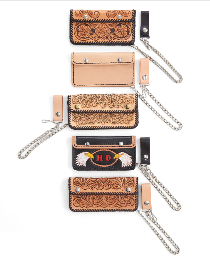 DIY BIKER WALLET with Chain