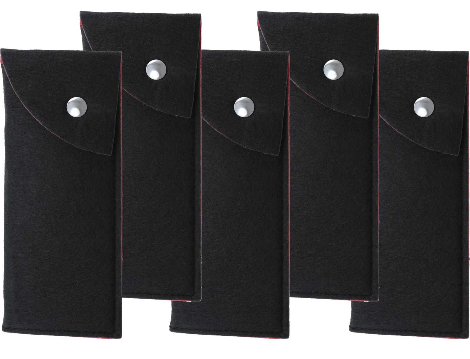 Yogo Vision Stylish Felt Eyeglasses Case Eco-Friendly Glasses Protector Flap
