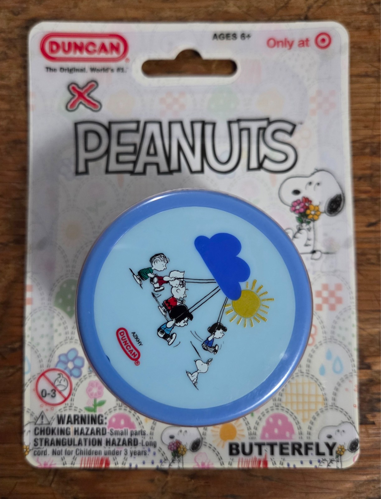 The Peanuts Duncan Yo-Yo Butterfly Target Exclusive