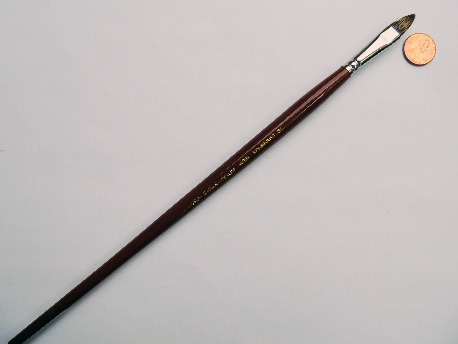 L5525- Langnickel Royal Sable Long Handle Filbert Brush($6.00-$13.60)