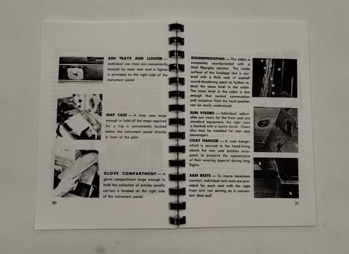 Beechcraft Bonanza Model E35 Owner's Manual-Copy