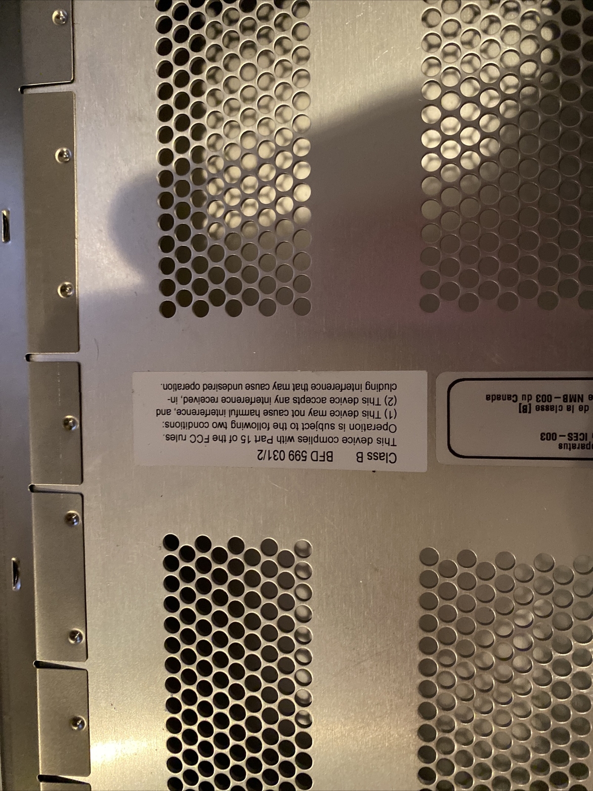 Ericsson mini-link BFD 599 031/2 AMM 2P Microwave data link (scratches)