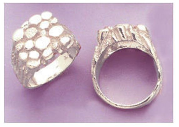 Blank Ring Shank in Solid 925 Sterling Silver Size 11