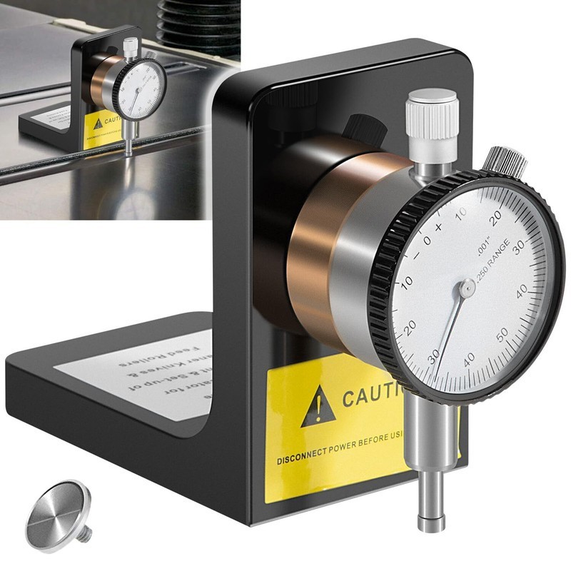 W1218A Dial Indicator Magnetic Base 360° for Planer Jointer Woodworking Setup